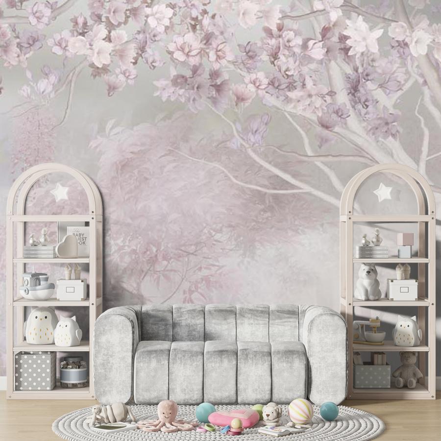 фотообои цветущий сказочный сад 13-446