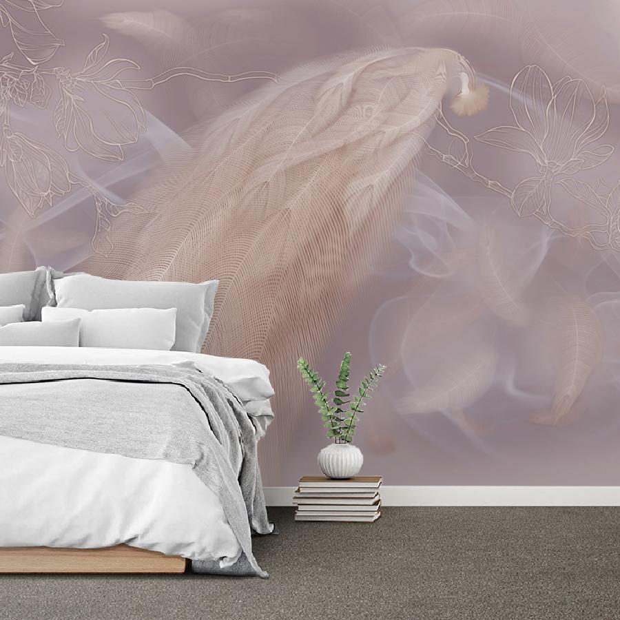 фотообои перья нежные 13-263 фотообои перья нежные 13-263