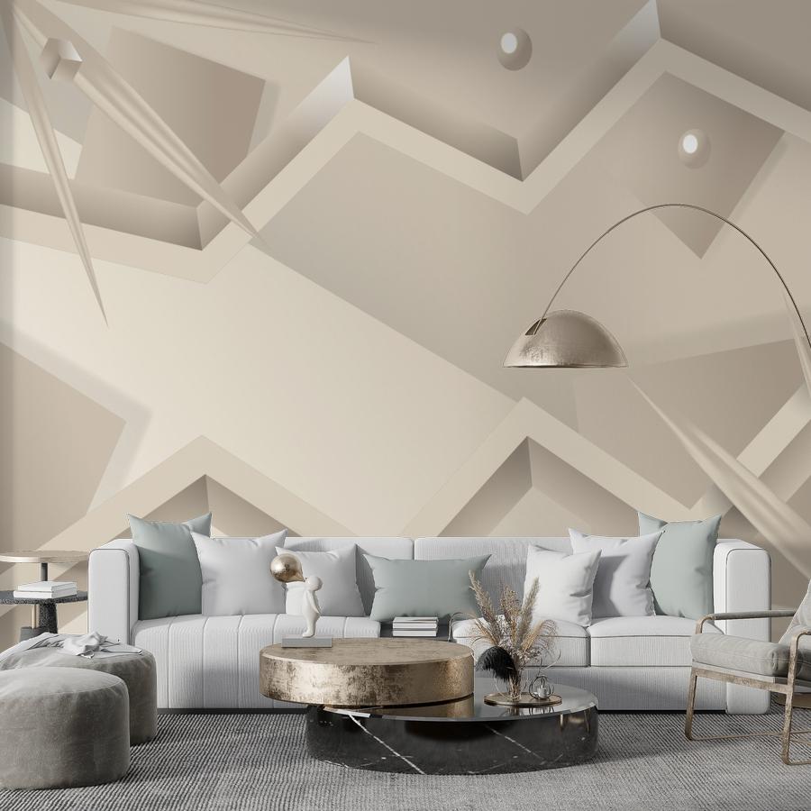 фотообои абстрактная геометрия 3д 9-1506