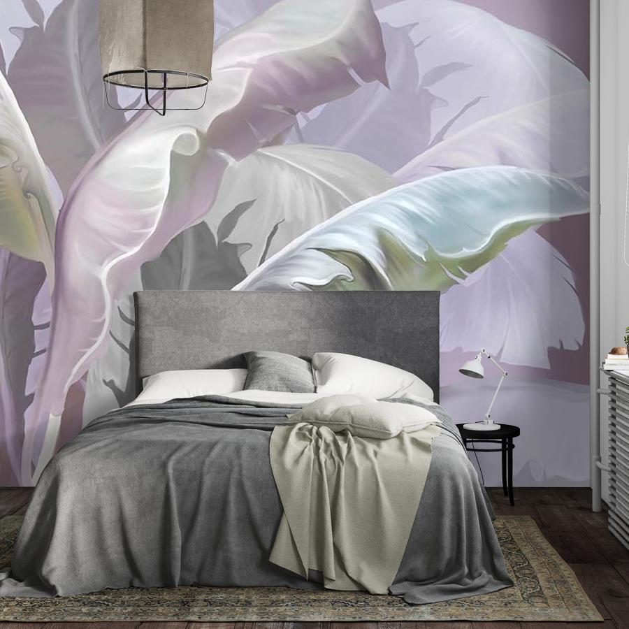 фотообои стебли бананового листа 13-458