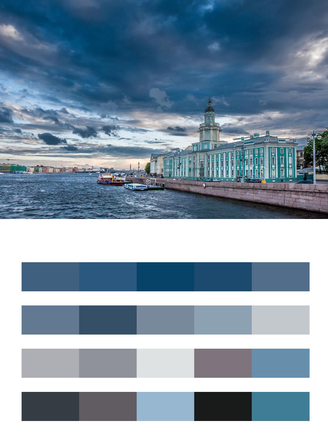 Музеи Санкт Петербурга цвета