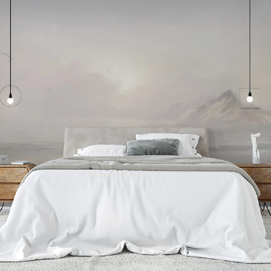 фотообои рассвет в тумане 13-1092