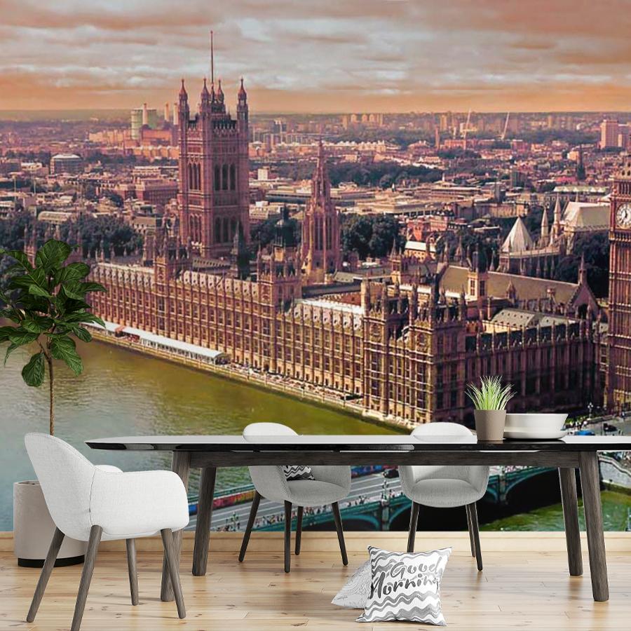 фотообои вид с балкона на лондон 9-458