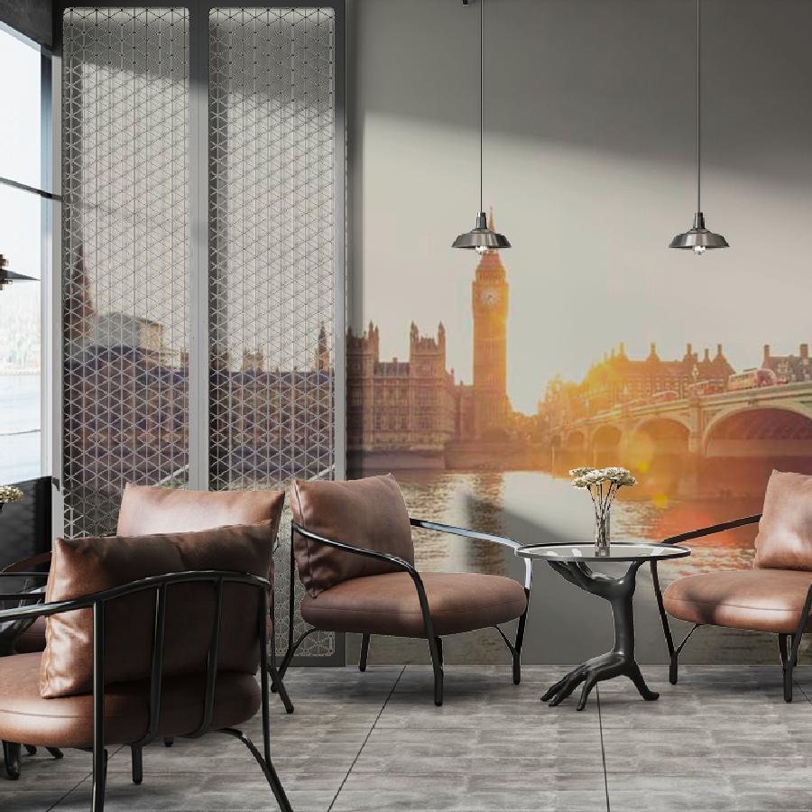 фотообои лондон в утренней дымке 9-449