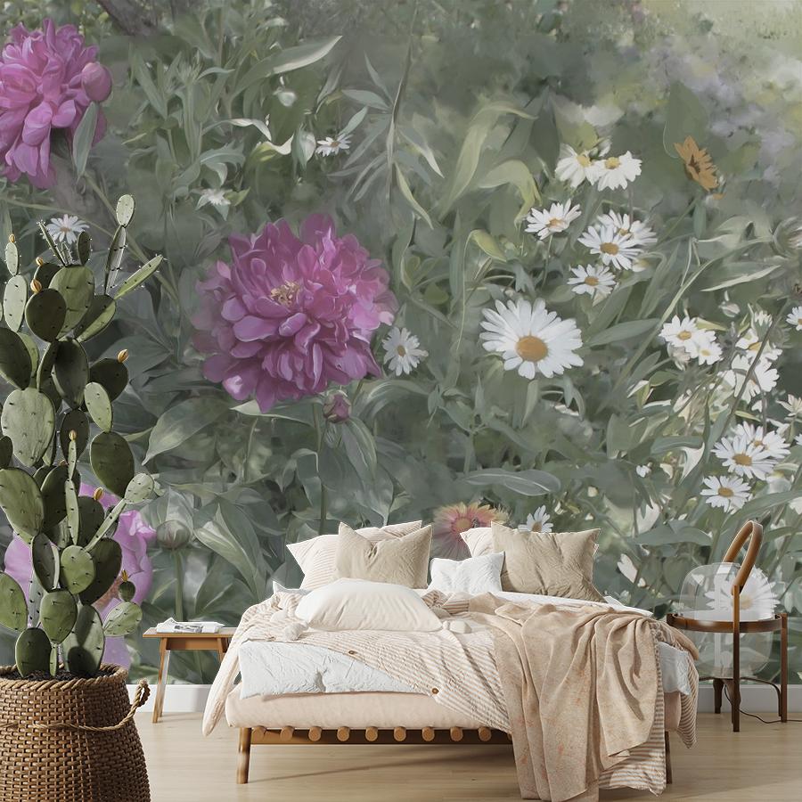 фотообои полянка зеленая 13-1103