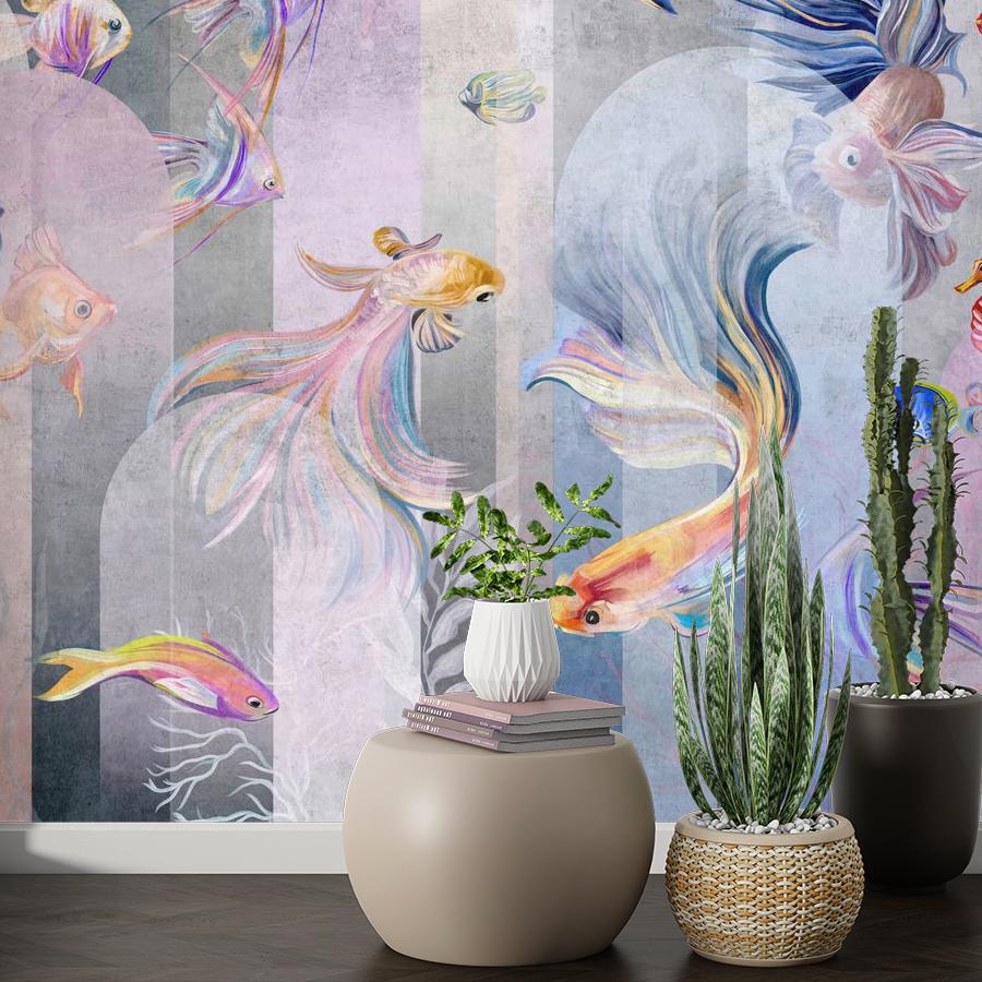 фотообои рыбы волшебные 12-1873
