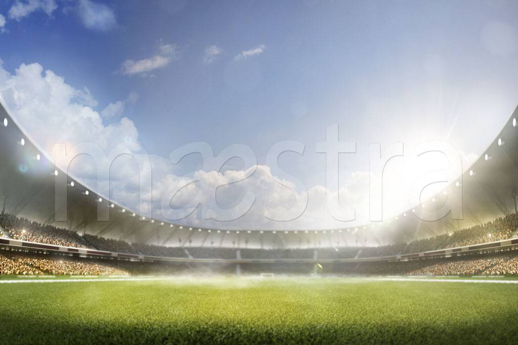 Фотообои Стадион после дождя