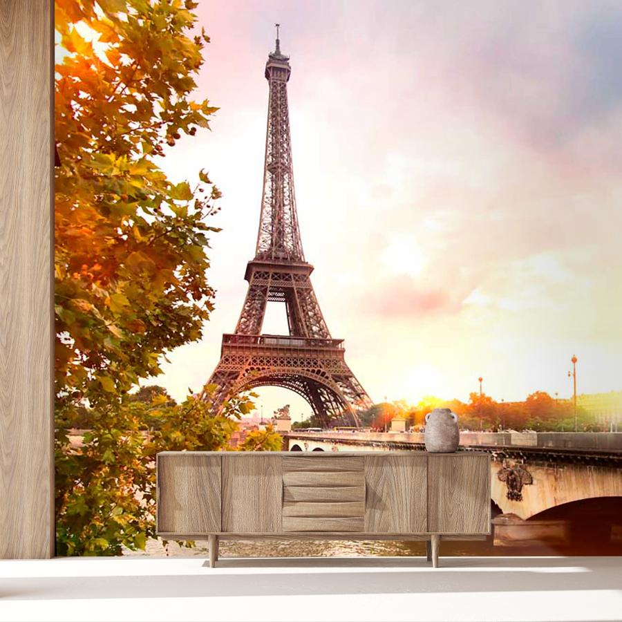 фотообои эйфелева башня вид снизу 9-744