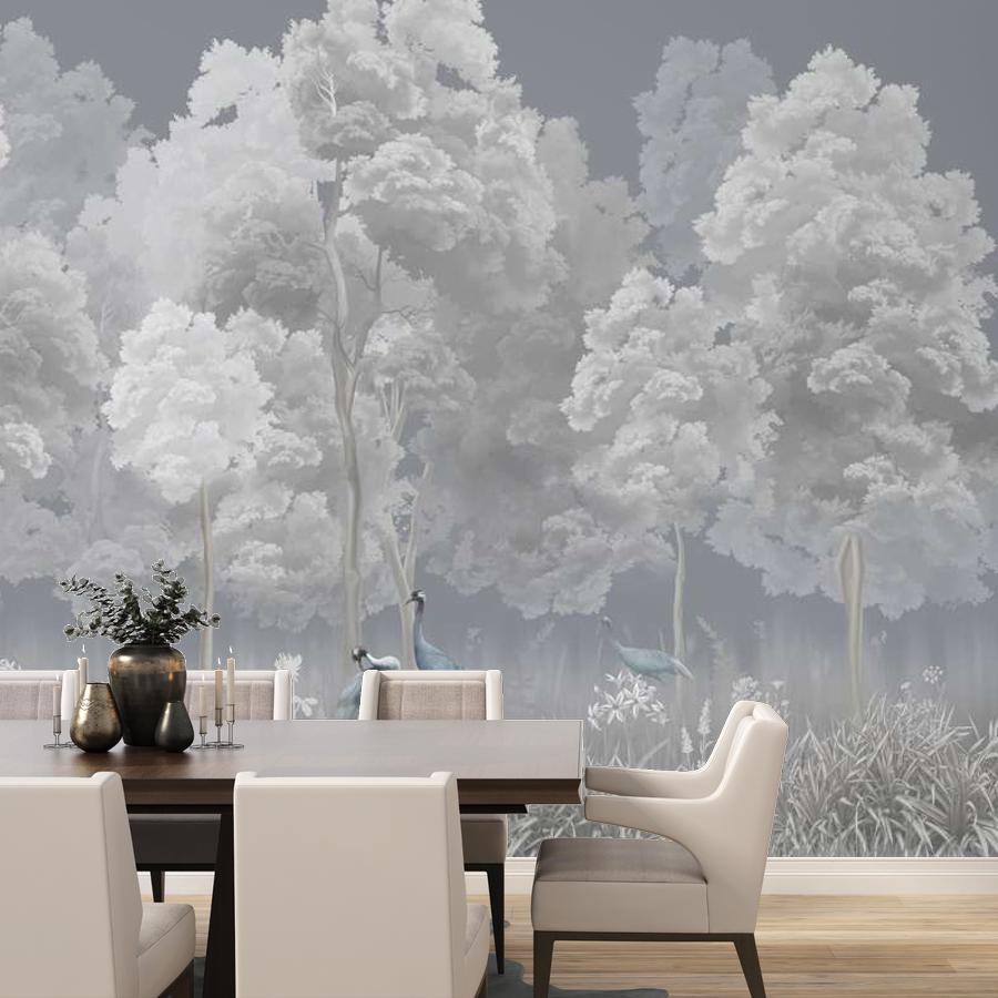 фотообои деревья пушистые 13-1023