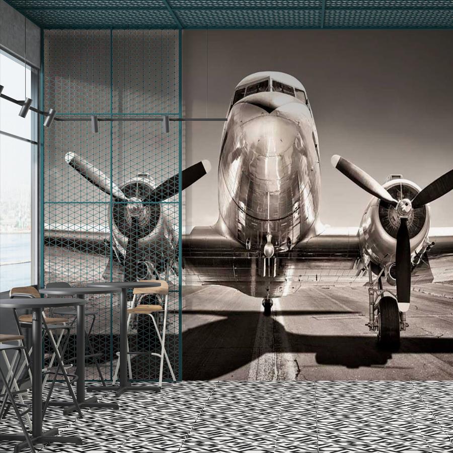 фотообои самолет 9-210