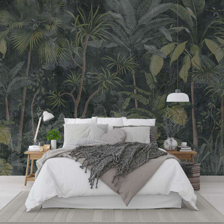 фотообои темные тропики 12-1856