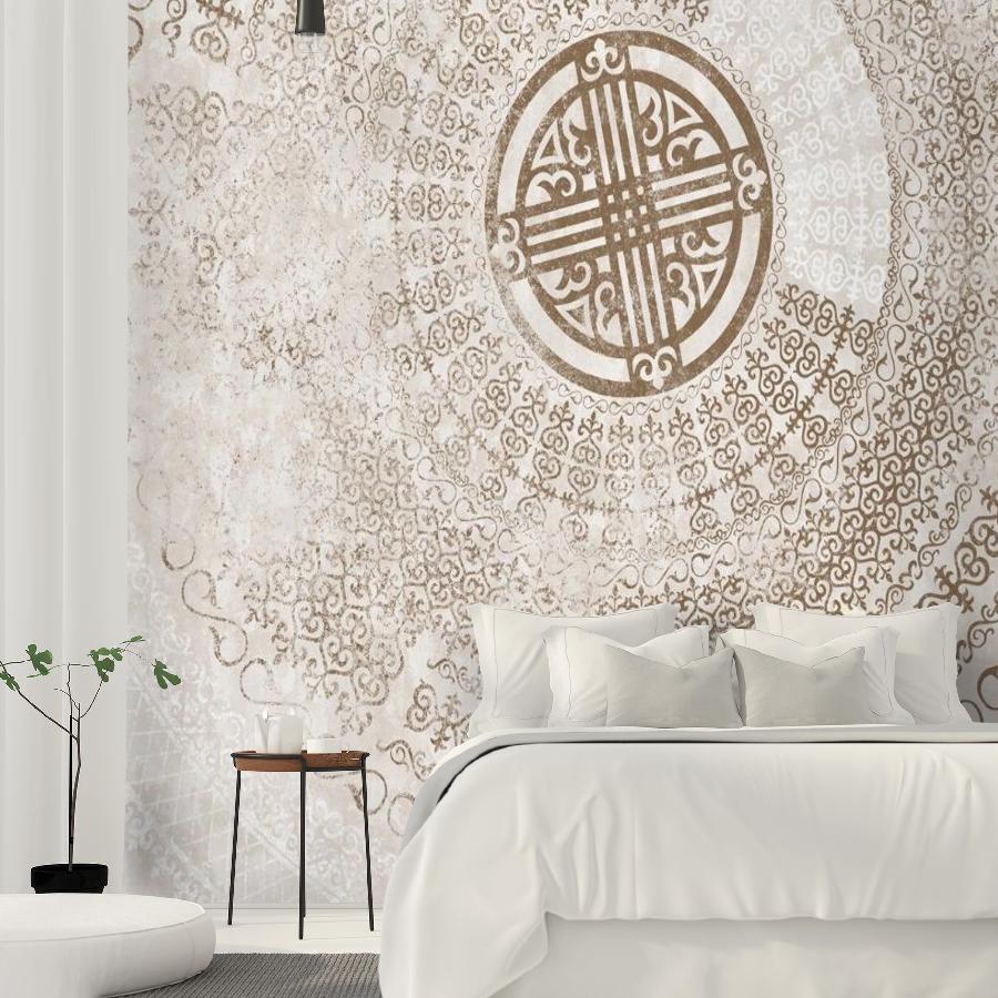 фотообои шанырак бежевый 14-1144 фотообои шанырак бежевый 14-1144