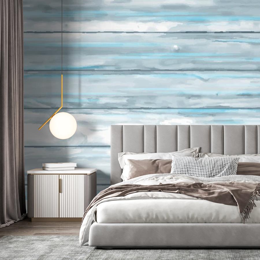 фотообои мятный принт 9-1370