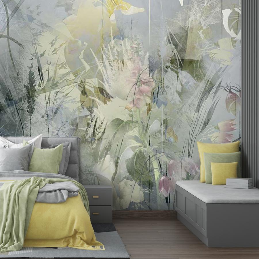 фотообои луг из полевых цветов 13-1011