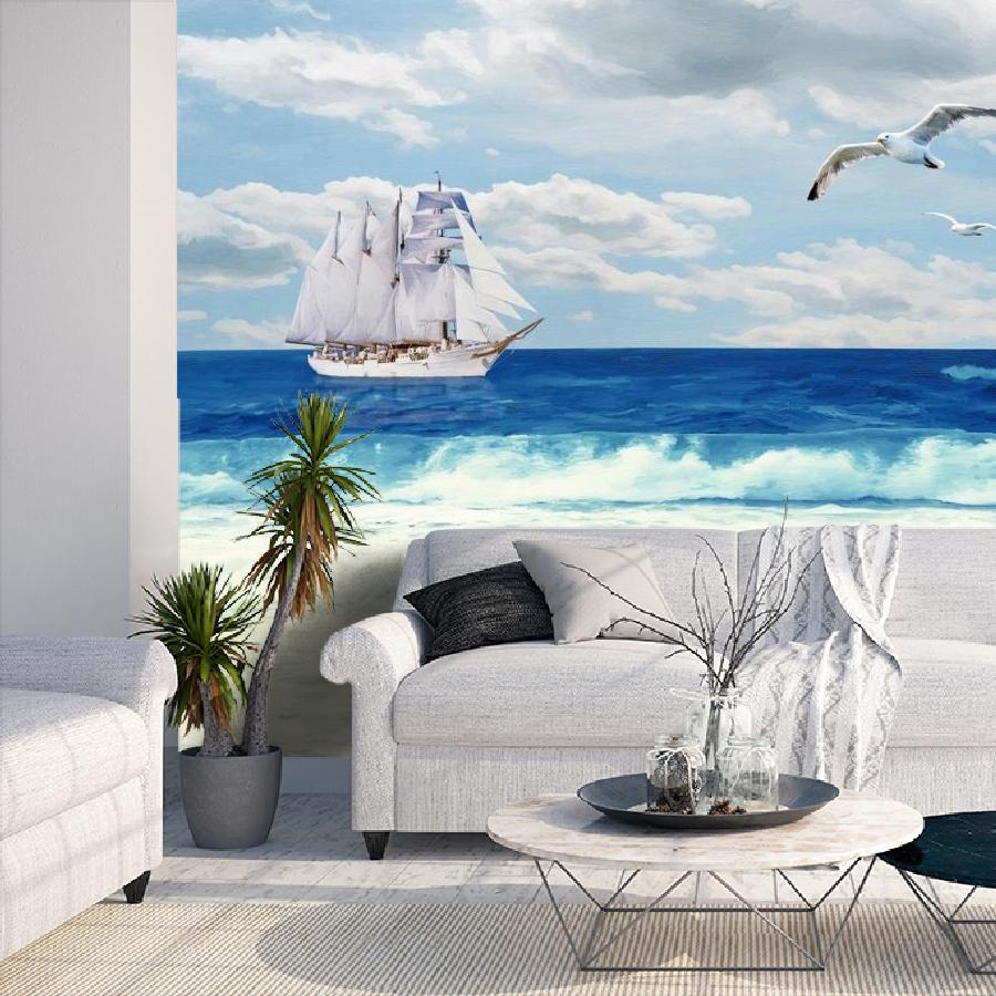 фотообои корабль в море 14-960