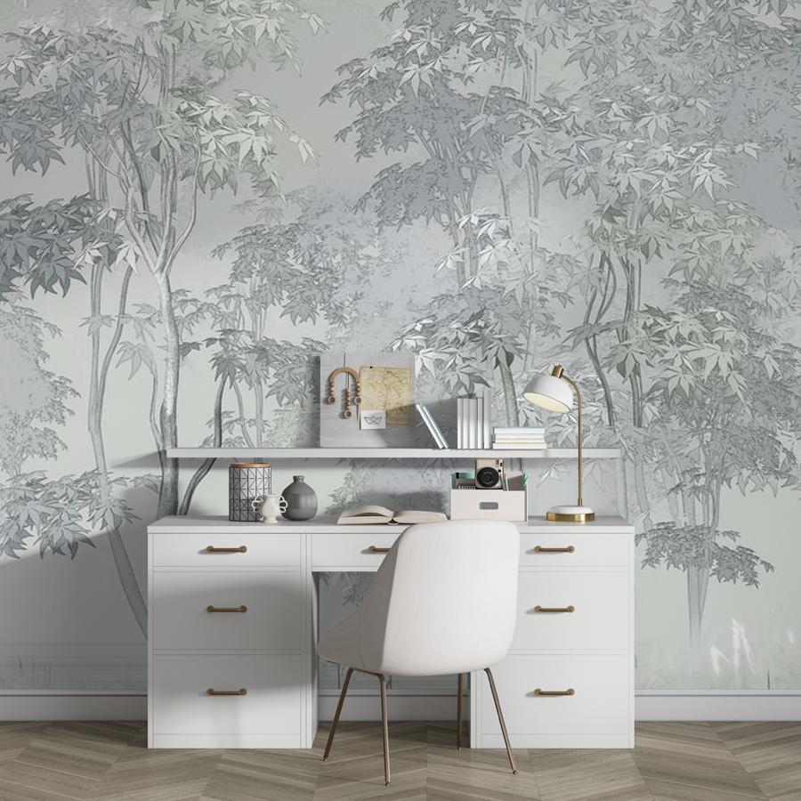 фотообои лес графика