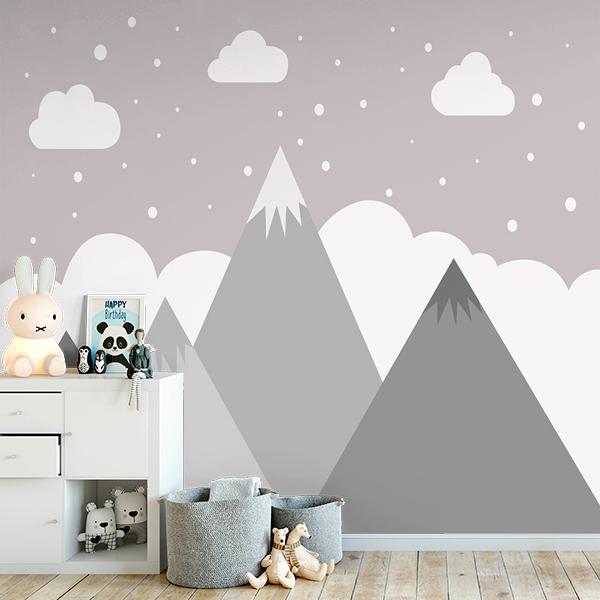 фотообои снежные горы 14-039