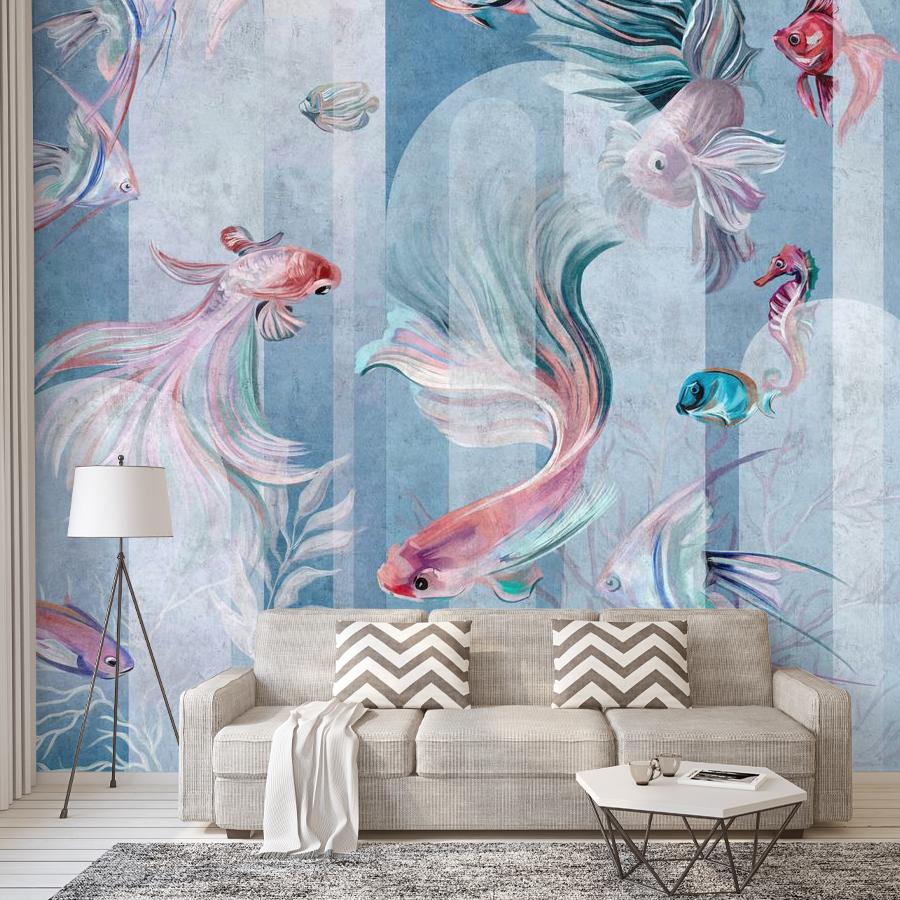 фотообои рыбы фантазия 12-1872