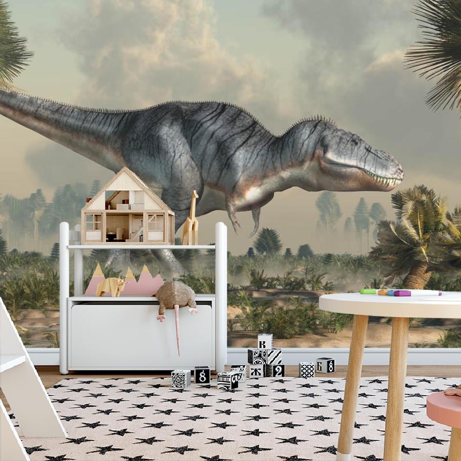 фотообои динозавр цератозавр 12-1108