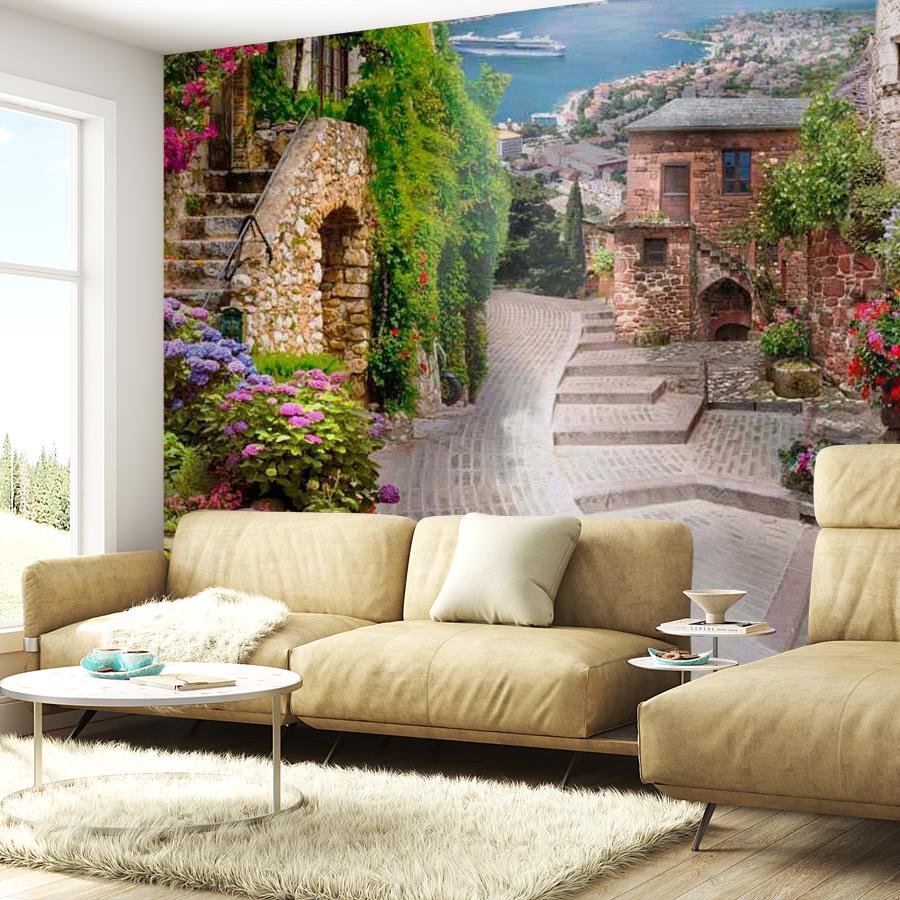 фотообои улица к морю 7-230 фотообои улица к морю 7-230