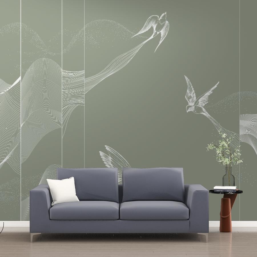 фотообои птицы в кухню 14-1182