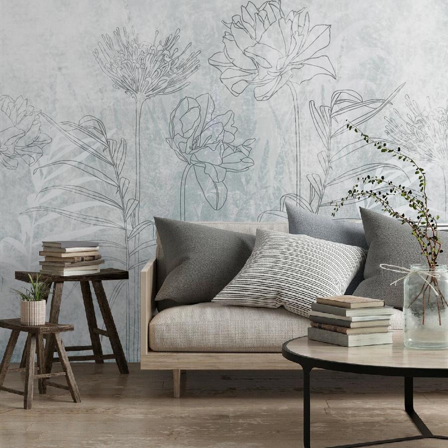 фотообои полевой цветок 13-541