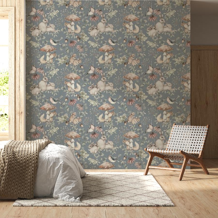 фотообои обои с зайцами 14-1165