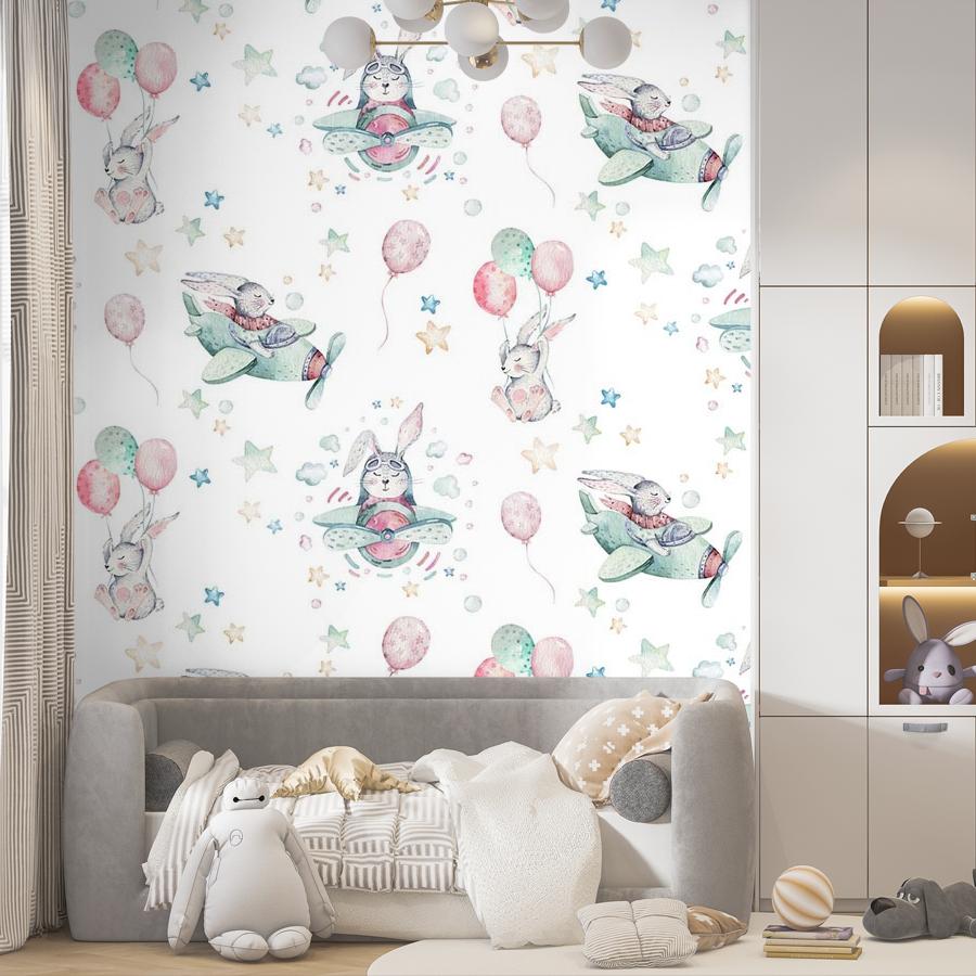 Фотообои и фотообои звери и шарики 12-736