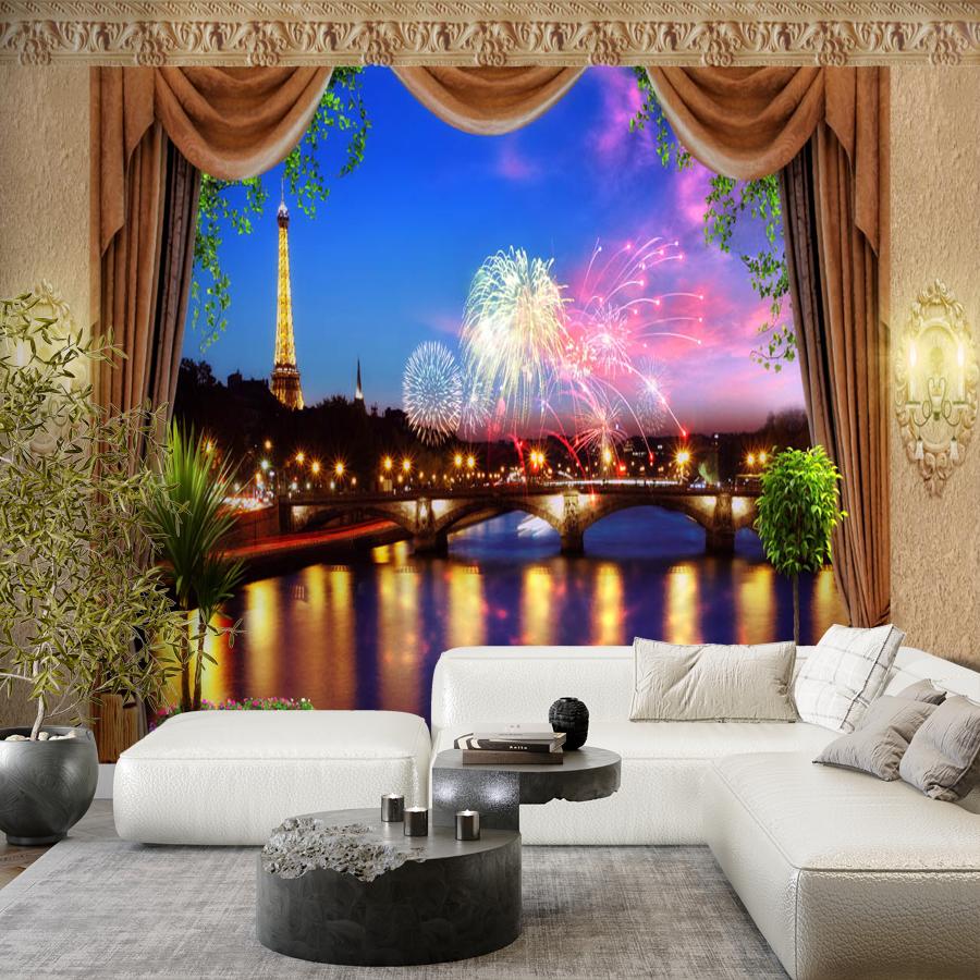 фотообои вечерний салют 19-0200