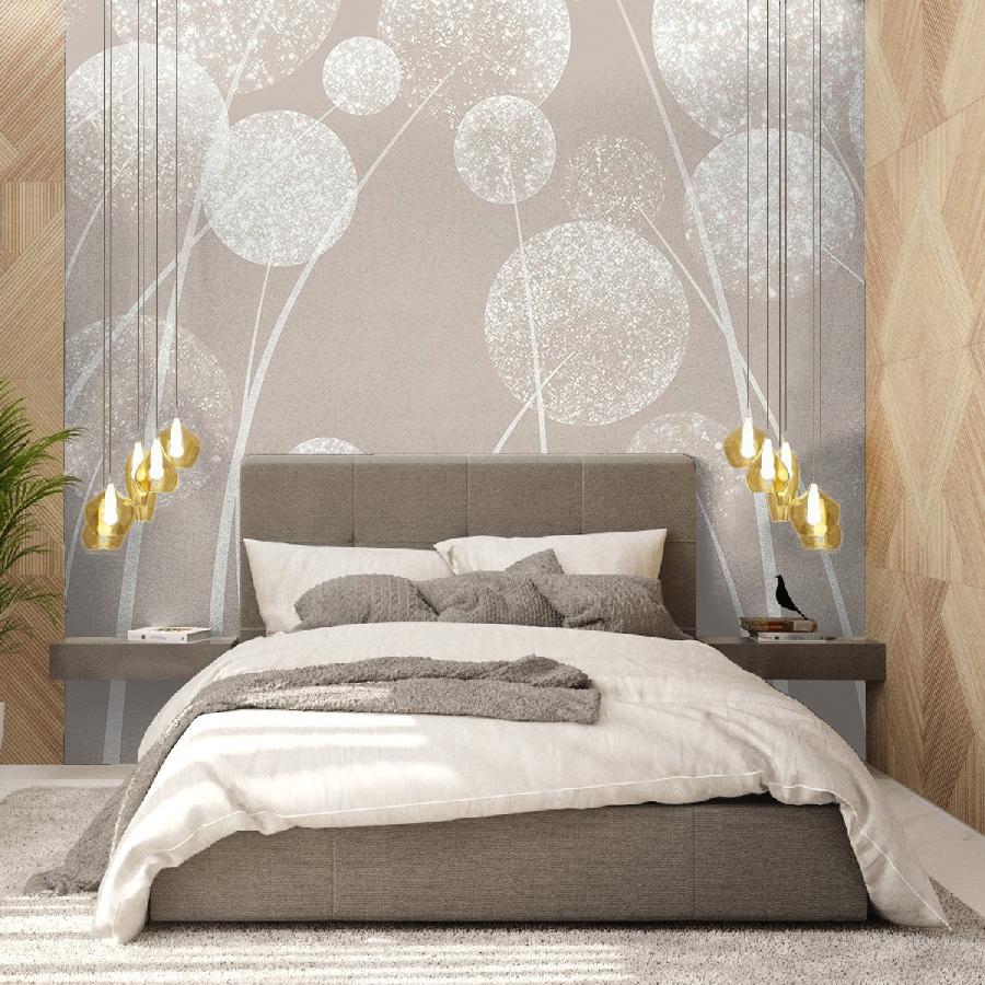 фотообои белые одуванчики 9-2161