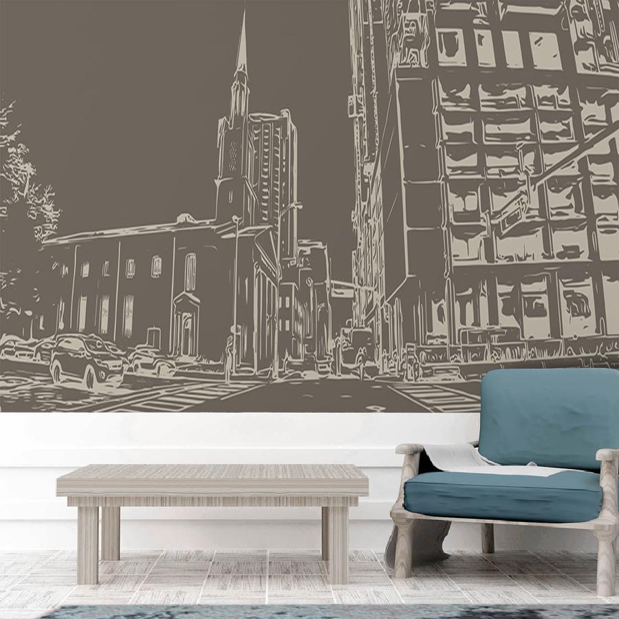 фотообои 3д город 9-1938