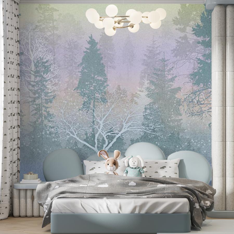 фотообои сияние в лесу 13-485 фотообои сияние в лесу 13-485