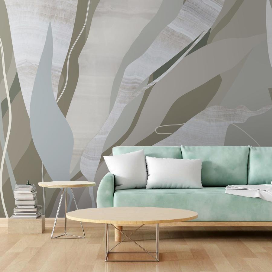 фотообои листья абстракция 14-1068