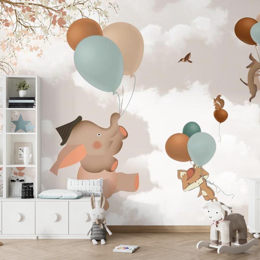 фотообои на воздушных шариках 12-1157 фотообои на воздушных шариках 12-1157