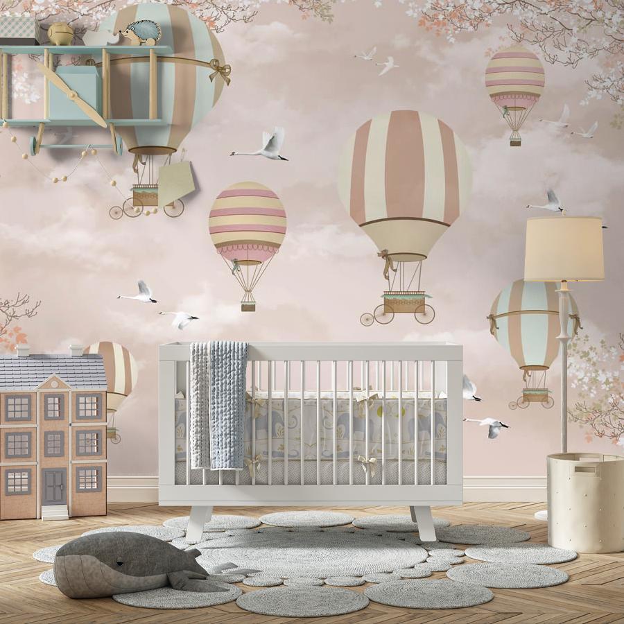 фотообои воздушные шары в небе 12-823