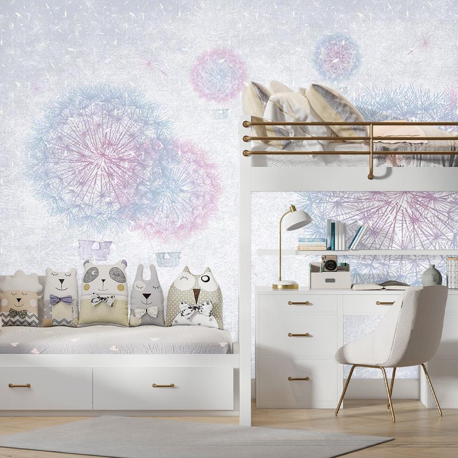 фотообои воздушный шар - одуванчик 12-1324 фотообои воздушный шар - одуванчик 12-1324