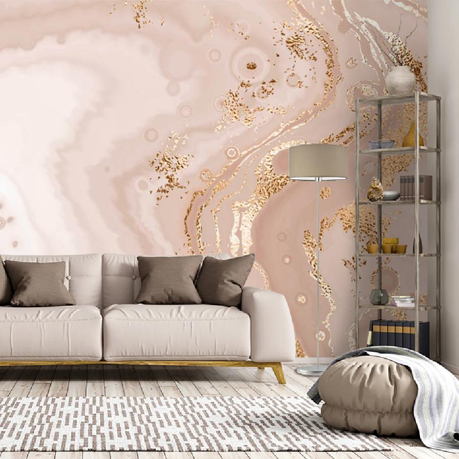 фотообои бежевые чернила 9-1541