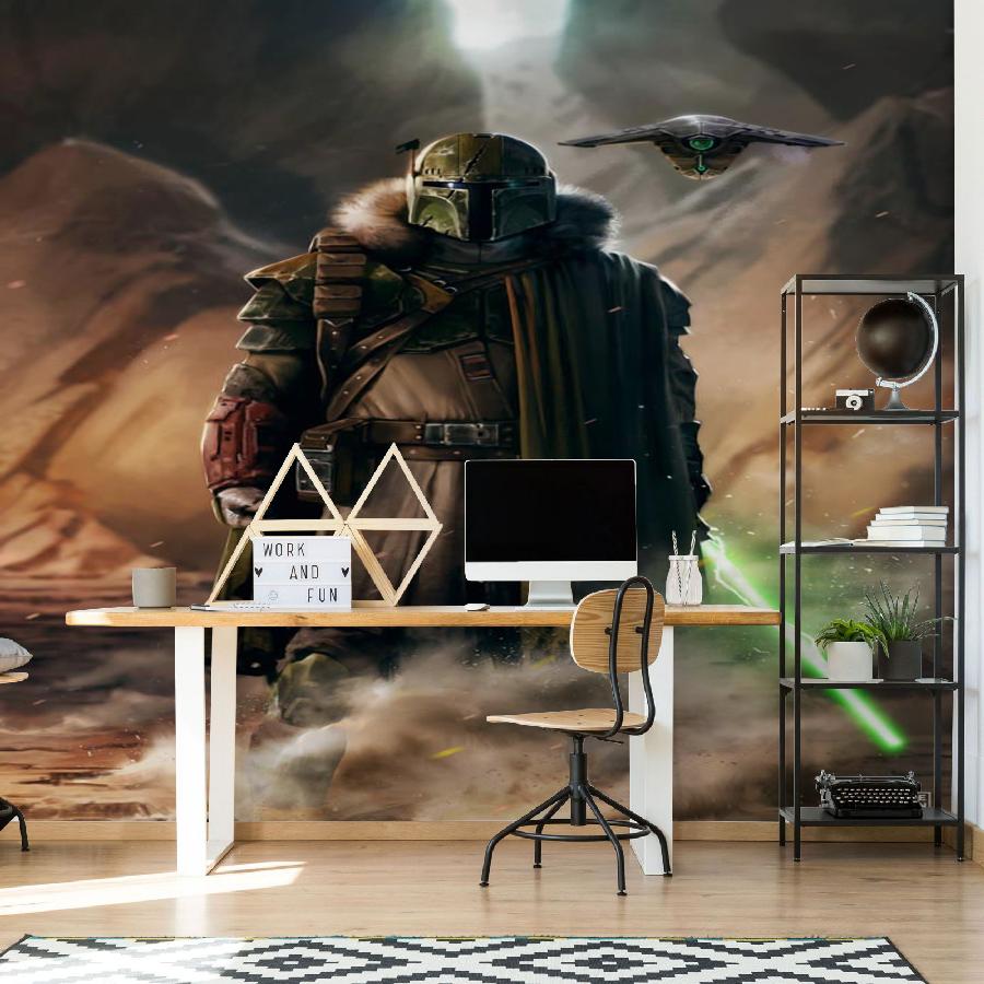 фотообои мандалорец 12-1221 фотообои мандалорец 12-1221