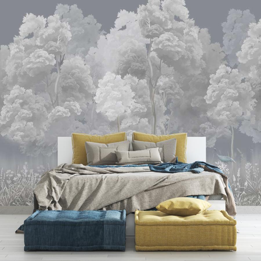 фотообои деревья пушистые 13-1023