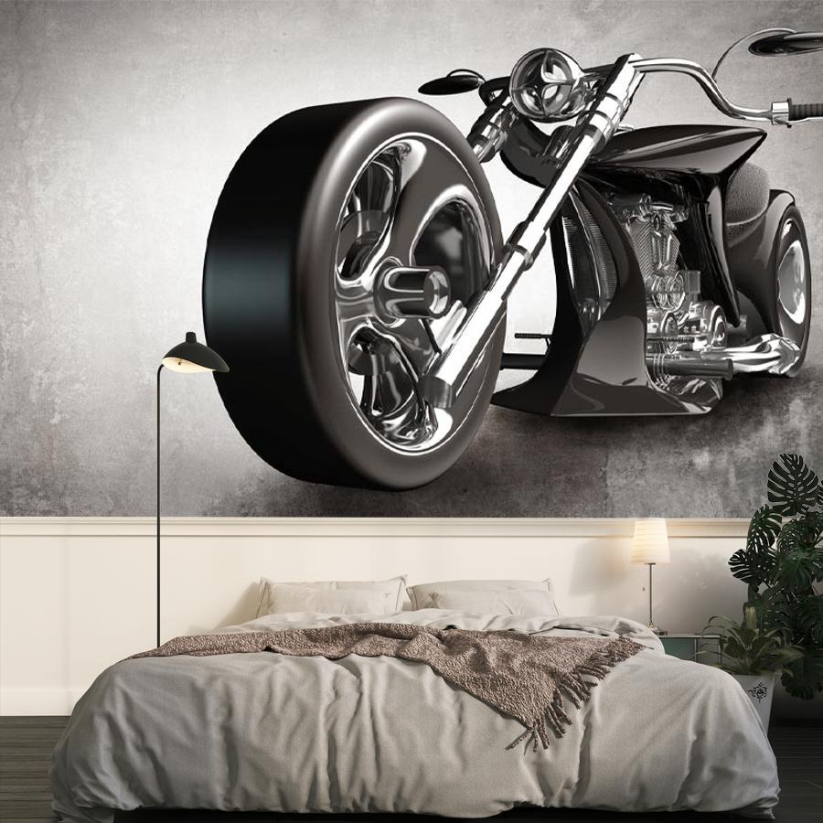 фотообои чоппер. мотоцикл 9-2084