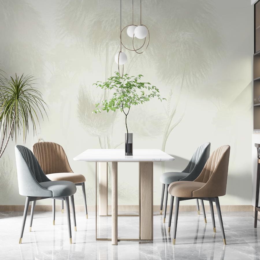 фотообои белая цапля среди деревьев