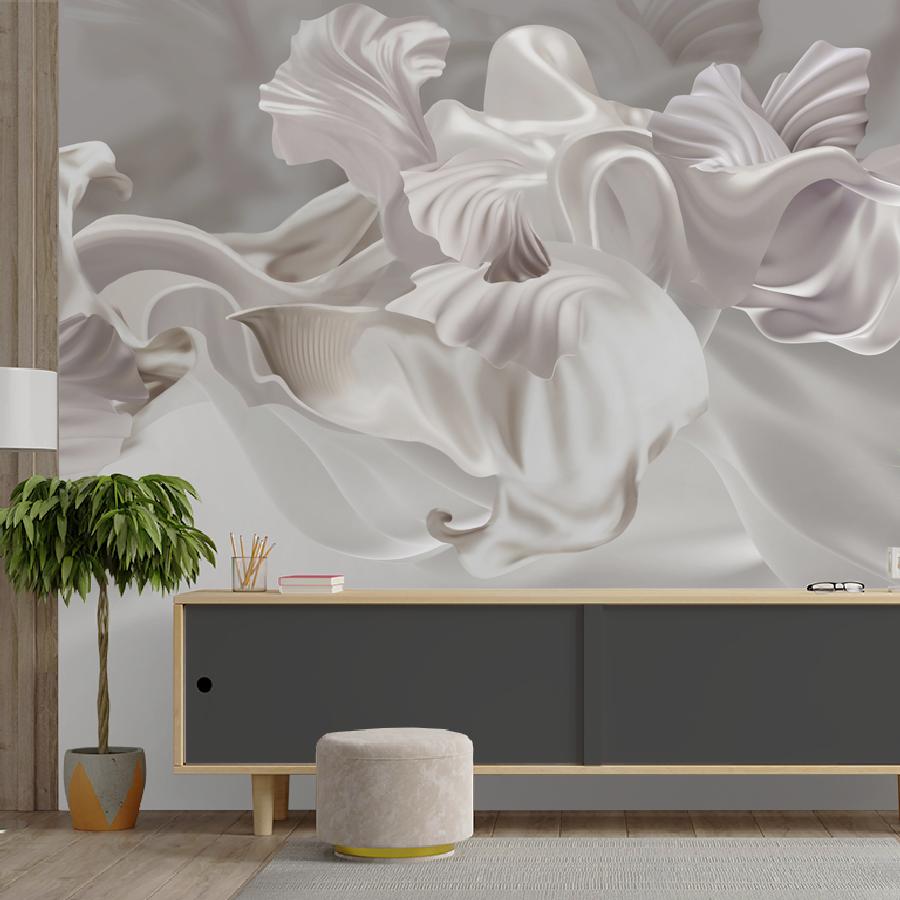 фотообои шелковые узоры на молочном фоне 13-841 фотообои шелковые узоры на молочном фоне 13-841