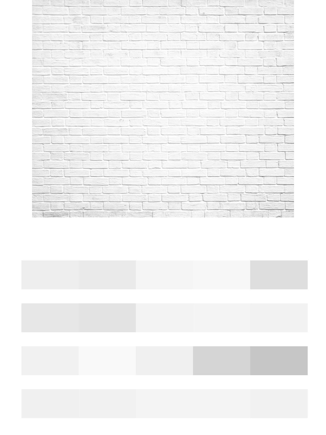Белая кирпичная стена цвета