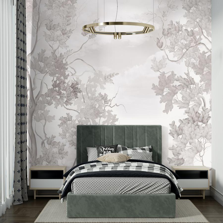 фотообои два дерева на светлом фоне 13-863 фотообои два дерева на светлом фоне 13-863