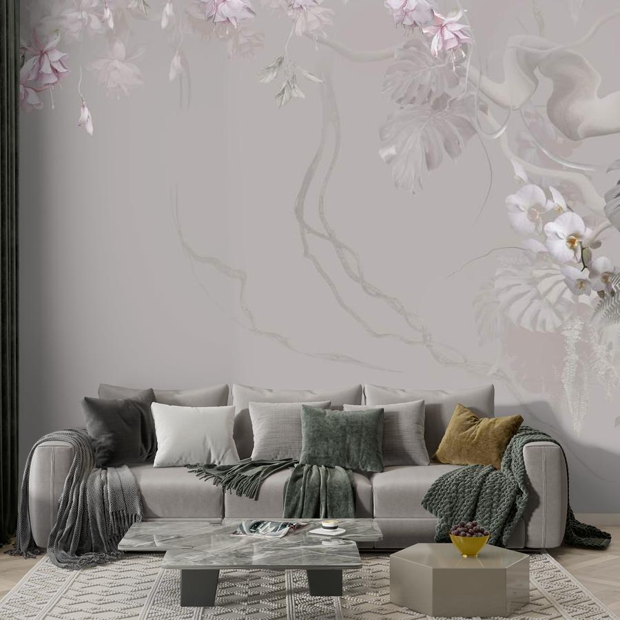 фотообои нежные цветочки 13-990