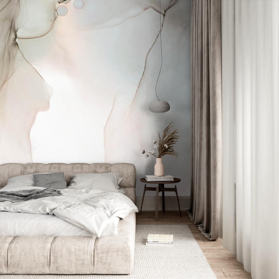 фотообои флюид в светлых тонах 9-1544