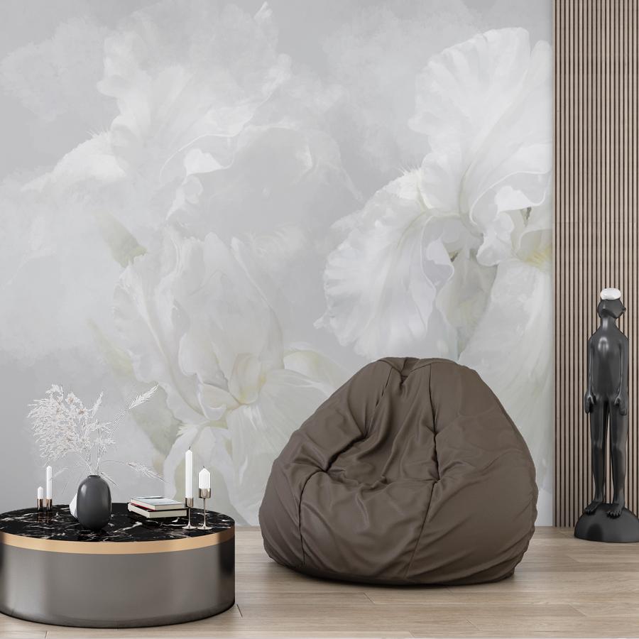 фотообои ирисы кружевные