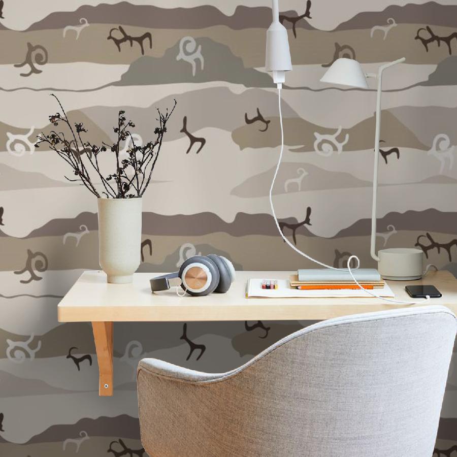 фотообои орнамент национальный с баранами бежевый 14-1086 фотообои орнамент национальный с баранами бежевый 14-1086