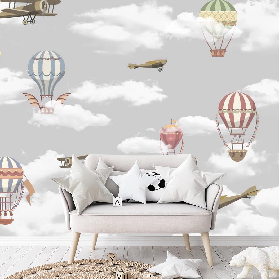 фотообои воздушные шары в детскую 12-1195