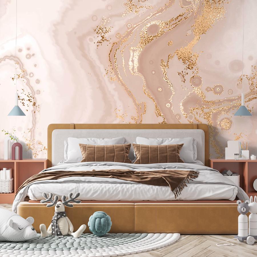 фотообои бежевые чернила 9-1541